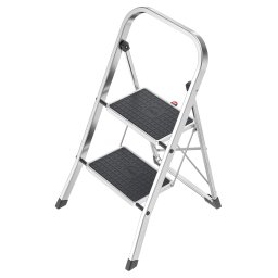 Scara aluminiu Hailo K70 StandardLine, Trepte pliante, 2 Trepte