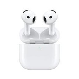 CASTI Apple AirPods 4, pt. smartphone, include functie de anulare zgomot ambiental , wireless, intraauriculare - butoni, microfon pe casca, conectare prin Bluetooth 5.0, alb, mxp93zm/a (timbru verde 0.18 lei)