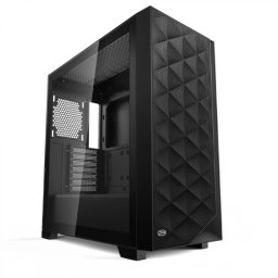 CARCASA PCCooler C3 D510, middle tower, gaming, fara sursa, suporta 8xfan, , PSU shroud, USB 3.1 gen 1 x 2, audio, mic, 7 sloturi expansiune, negru, C3D510 BK