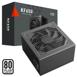 SURSA PCCOOLER, 650W, fan 120mm, certificare 80PLUS White, MB 20+4 pin x 1, CPU 4+4 pin x 2 , PCI-E 6+2 pin x 2, SATA x 3, KF650 (timbru verde 2lei)