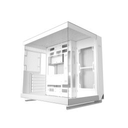 CARCASA PCCOOLER, Middle Tower, ATX, fara sursa, sticla securizata, alb, USB 3.2 gen 1 x 2, USB Type-C x 2, mic, audio, C3 T500 WH