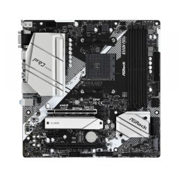 PLACA de BAZA Asrock B550M PRO4, skt AM4, mATX, AMD B550, 4 x DDR4, max. 128 GB, 6 x SATA, 2 x M.2, 7.1, B550M PRO4