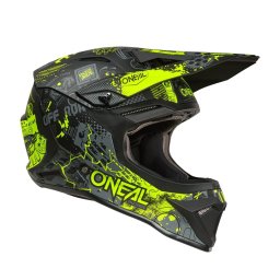 Casca 1SRS VIBRANT galben moto cross enduro atv