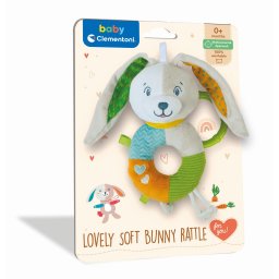 Baby clementoni - zornaitoare soft iepuras