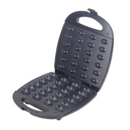 Aparat pentru copt 24 forme coji de nuci Rosberg Premium R51442E, 1200W, Placi antiadere, Alb