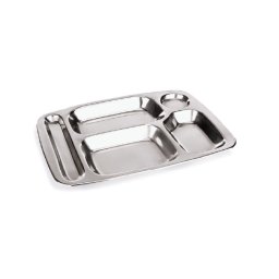 Tava inox 5 compartimente