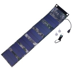 Powerstation PowerNeed Sunen încărcător solar 9W, camuflaj