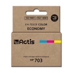 Actis KH-703CR ink for HP printer; HP 703 CD888AE replacement; Standard; 12 ml; color