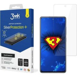 Folie protectie ecran 3mk SilverProtection+ antimicrobiana (Montaj umed) pentru Samsung Galaxy S20 FE