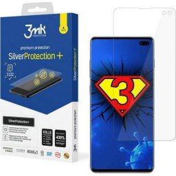 Silver Protect+ - Folie protecție ecran din Sticlă securizată - compatibil cu Samsung Sam G975 S10 Plus
