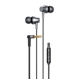 Casti Vipfan M17 wired in-ear headphones, 3.5mm jack (black)