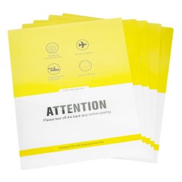 Folie hidrogel tableta pentru plotter, set 20 bucati, auto-regenerabila, dimensiune 29 x 22.5 cm