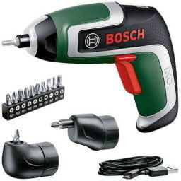 Bosch Powertools Set șurubelniță fără fir IXO 7 Set, 3.6V (green/black, Li-Ion battery 2.0Ah)