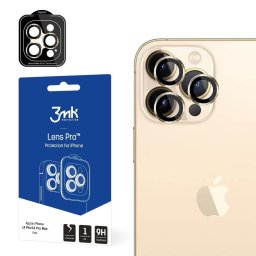 Folie protectie camera 3mk Lens Protection Pro pentru iPhone 14 Pro Max / 14 Pro, Transparenta, Rezistenta la zgarieturi