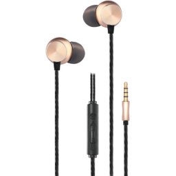 Casti In-Ear Stereo Headset Deluxe Auriu