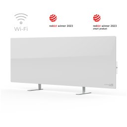 Convector electric de podea/perete AGH0001S 700W Wi-Fi Infrarosu Alb