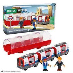 BRIO World London Underground with light and sound, toy vehicle