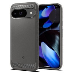 Husa Spigen Husa pentru Google Pixel 9 / 9 Pro, Spigen, Rugged Armor, Gri ACS07783
