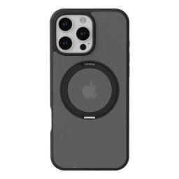 Husa Torras phone case Pstand for iPhone 16 Pro (black)
