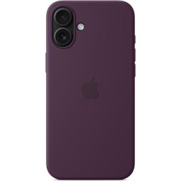 Husa Silicone case with MagSafe for iPhone 16 Plus, Plum