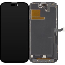 Piese si componente Display cu Touchscreen ZY pentru Apple iPhone 14 Pro Max, cu Rama, Versiune LCD In-Cell IC Movable, Negru