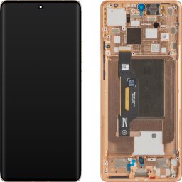 Piese si componente Display cu Touchscreen Motorola Edge 50, cu Rama, Roz (Peach Fuzz), Service Pack 5D68C25137