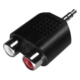 Accesorii Audio Hi-Fi Adaptor de mufa stereo de 3,5 mm la 2 mufe Cinch/RCA