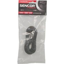 Cabluri audio Cablu audio 1x Jack 3.5mm mascul/1x Jack 3.5mm mascul 3m SAV 105-030 negru
