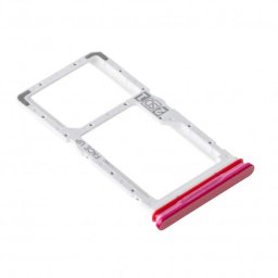 Piese si componente Suport SIM - Card Motorola Moto G84, Rosu (Viva Magenta)