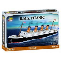 Blocuri de construcție 722 piese RMS Titanic 1:450