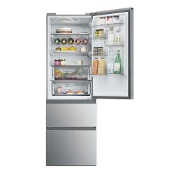 Combine frigorifice Side by Side HTW5618DNMG 3D 60 Seria 5 No Frost, Clasa D, Inox