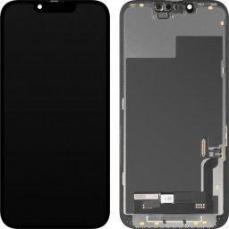 Piese si componente Display cu Touchscreen MP compatibil cu Apple iPhone 13, cu Rama, Versiune Soft OLED FHD Diagnostic, Negru