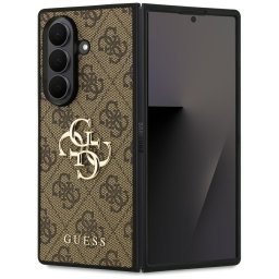 Husa Guess Hardcase 4G Big Logo (GUHCZFD74GMGBR) - Carcasă rigidă - compatibil cu Samsung Galaxy Z Fold7 - culoare Maro/Bej