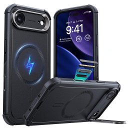 Husa Husa pentru iPhone 17 Air - ESR Cyber Armor Kickstand - Black