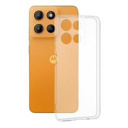 Husa Husa pentru Motorola Moto G15 / G15 Power - Techsuit Clear Silicone - Transparent
