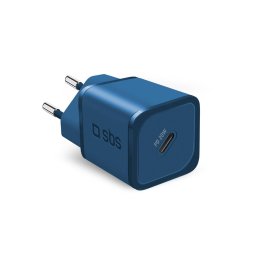 Incarcator de retea GaN 1x USB-C Power Delivery 20W Albastru