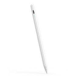 Stylus Pen Stilou activ, JR-X15, 130 mAh, 4 Capete interschimbabile, USB-C, Alb