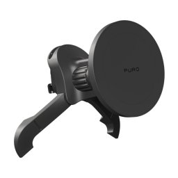 Suport auto telefon Puro Adjustable, compatibil MagSafe, negru