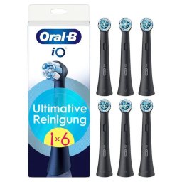 Set 6 capete de periuta de dinti iO Ultimate Clean ORB6194693 Negre