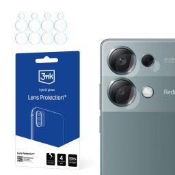Folie pentru Xiaomi Redmi Note 13 Pro 4G (set 4) - 3mk Lens Protection - Clear