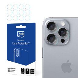 Folie pentru iPhone 16 Pro (set 4) - Lens Protection - Clear