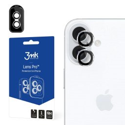 Folie de protecție cameră Iphone 16 / 16 Plus / 17 / 17 Plus 3mk Lens Protect, Culoare: Silver Apple STICLĂ