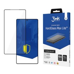 Folie pentru Samsung Galaxy S25 Ultra - 3mk HardGlass Max Lite Tempered Screen Protector - Black