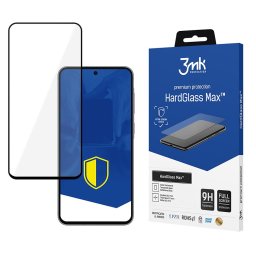 Folie de protecție Galaxy A36 / A56 / S24 FE 3mk HardGlass Max, Culoare: Black Samsung STICLĂ
