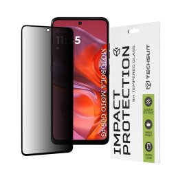 Folie pentru Motorola Moto G05 / E15 - Techsuit 111D Privacy Full Glue - Black