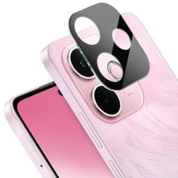 Folie Camera pentru Oppo A5 Pro 4G / A5 Pro 5G - Techsuit Full Camera Glass - Black