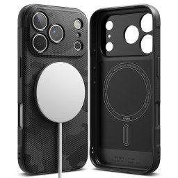 Husa Husa pentru iPhone 17 Pro Max - Ringke Onyx MagSafe - Camo Black