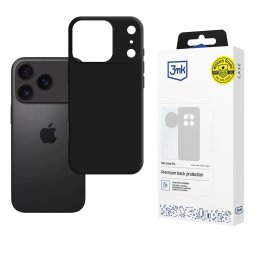 Husa 3MK Matt Pro - Husă telefon - compatibil cu Apple iPhone 17 Pro - culoare Negru