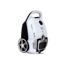 Aspirator cu sac 700W, filtru HEPA 12, capacitate 3L, ultra silențios 68 dB, multi-suprafețe, cablu 6m, alb
