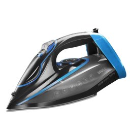 Fier de calcat IR-3000ASC, 3000 W, 320 ml, Negru/Albastru
